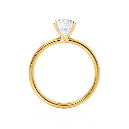 3.34 CT Elongated Cushion Solitaire  Lab Grown Diamond Engagement Ring